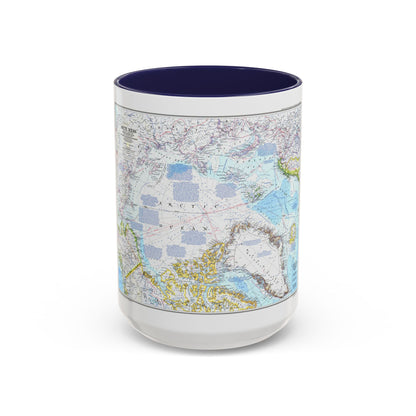 Arctic Ocean (1983) (Map) Accent Coffee Mug