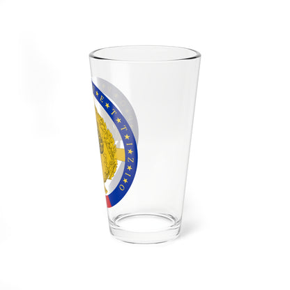 Distintivo corpo prefettizio (Italy) (Coat of Arms) Pint Glass 16oz