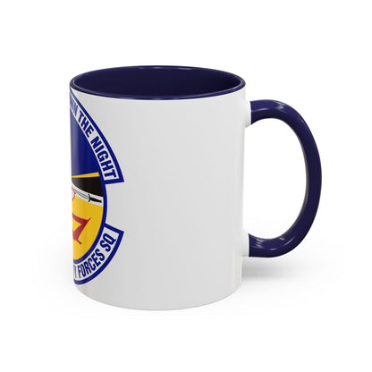 332d Expeditionary Security Forces Squadron (U.S. Air Force) Accent Coffee Mug