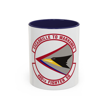 480th Fighter Squadron (U.S. Air Force) Accent Coffee Mug