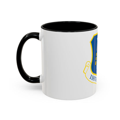 118th Wing ANG (U.S. Air Force) Accent Coffee Mug