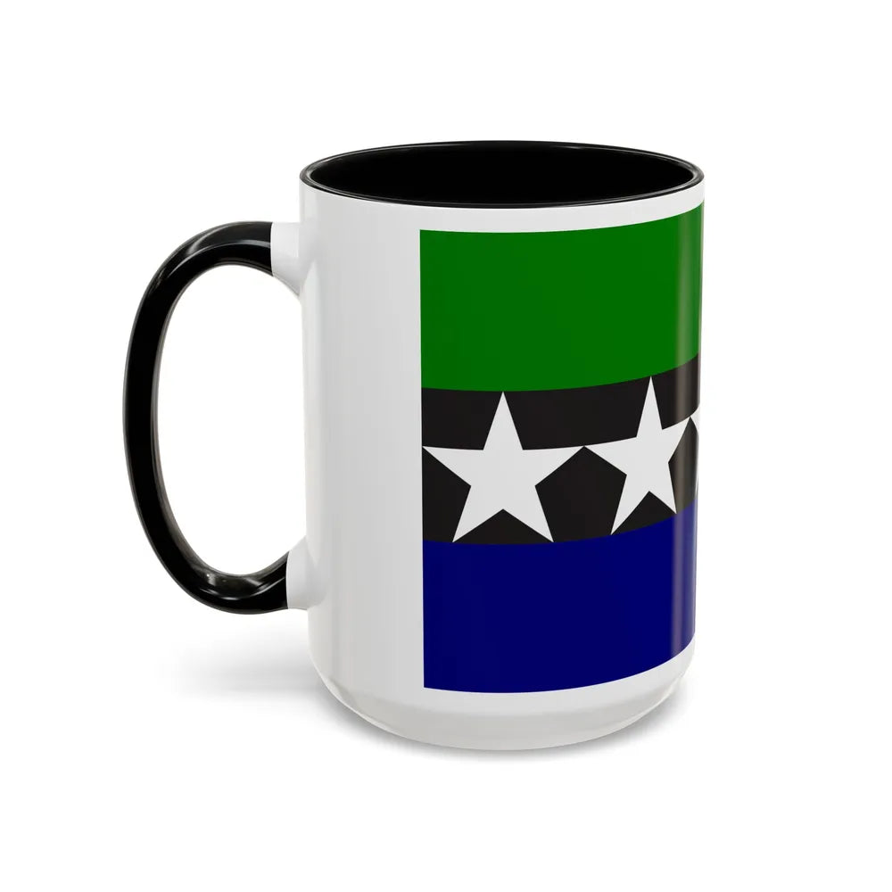 Flag of Aimeliik Palau - Accent Coffee Mug-Go Mug Yourself