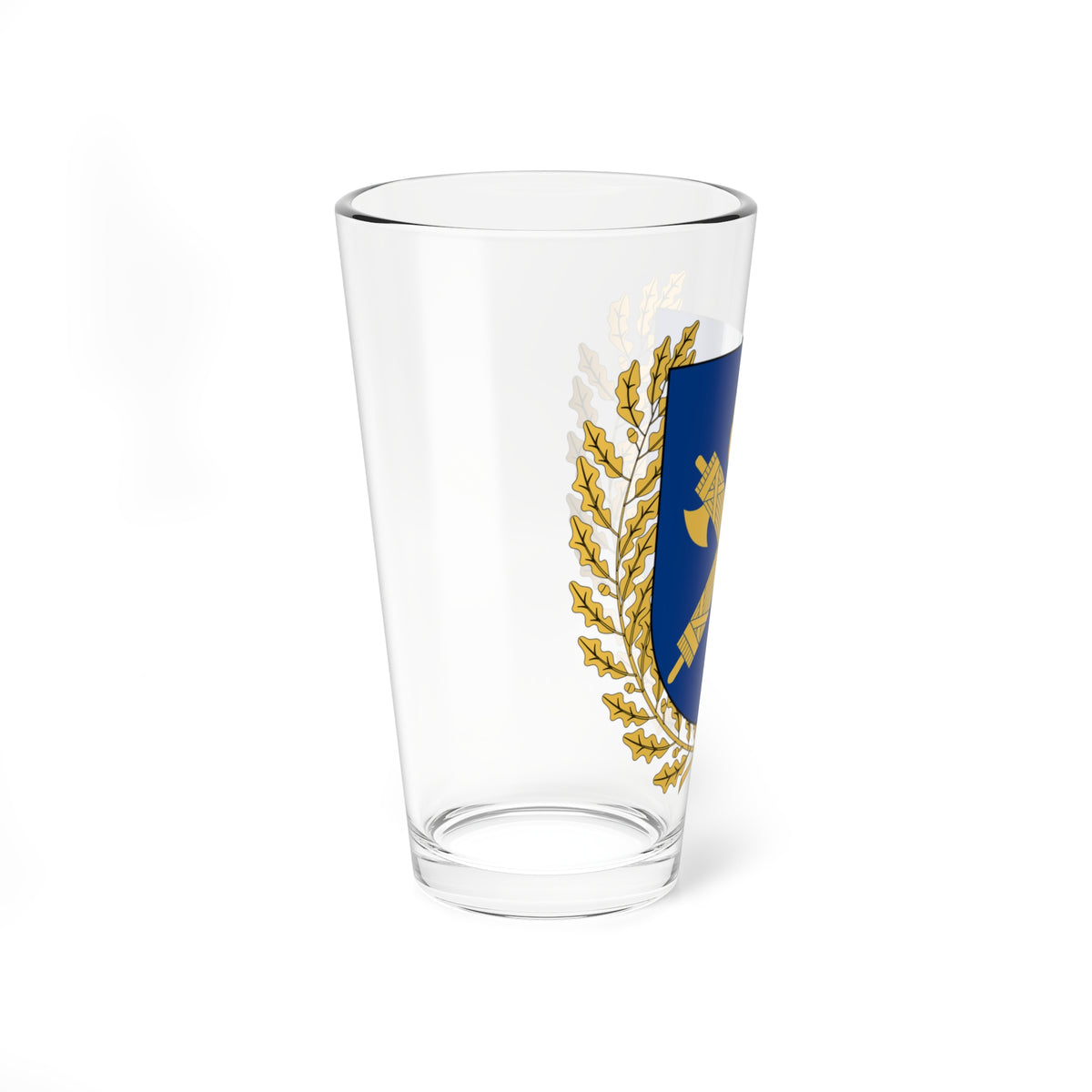 Polisstudenterna vapen (Sweden) (Coat of Arms) Pint Glass 16oz