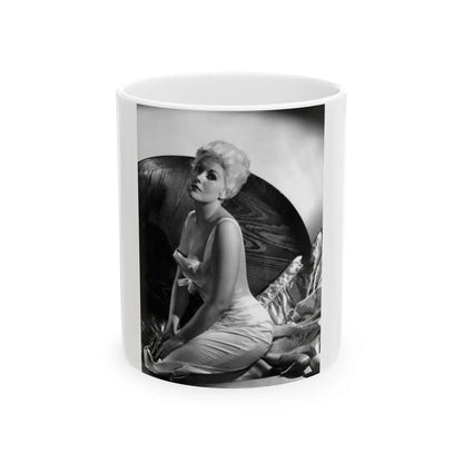 Kim Novak #279 (Vintage Female Icon) White Coffee Mug-11oz-Go Mug Yourself