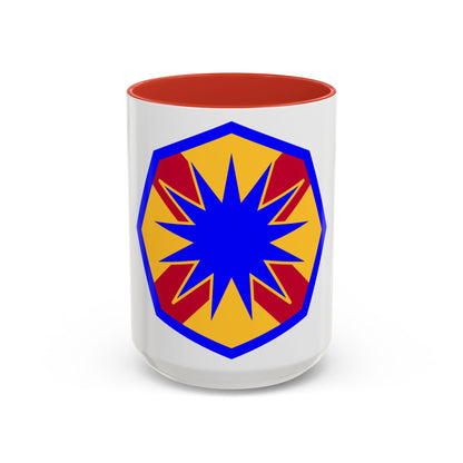 13th Sustainment Command Expeditionary (U.S. Army) Accent Coffee Mug