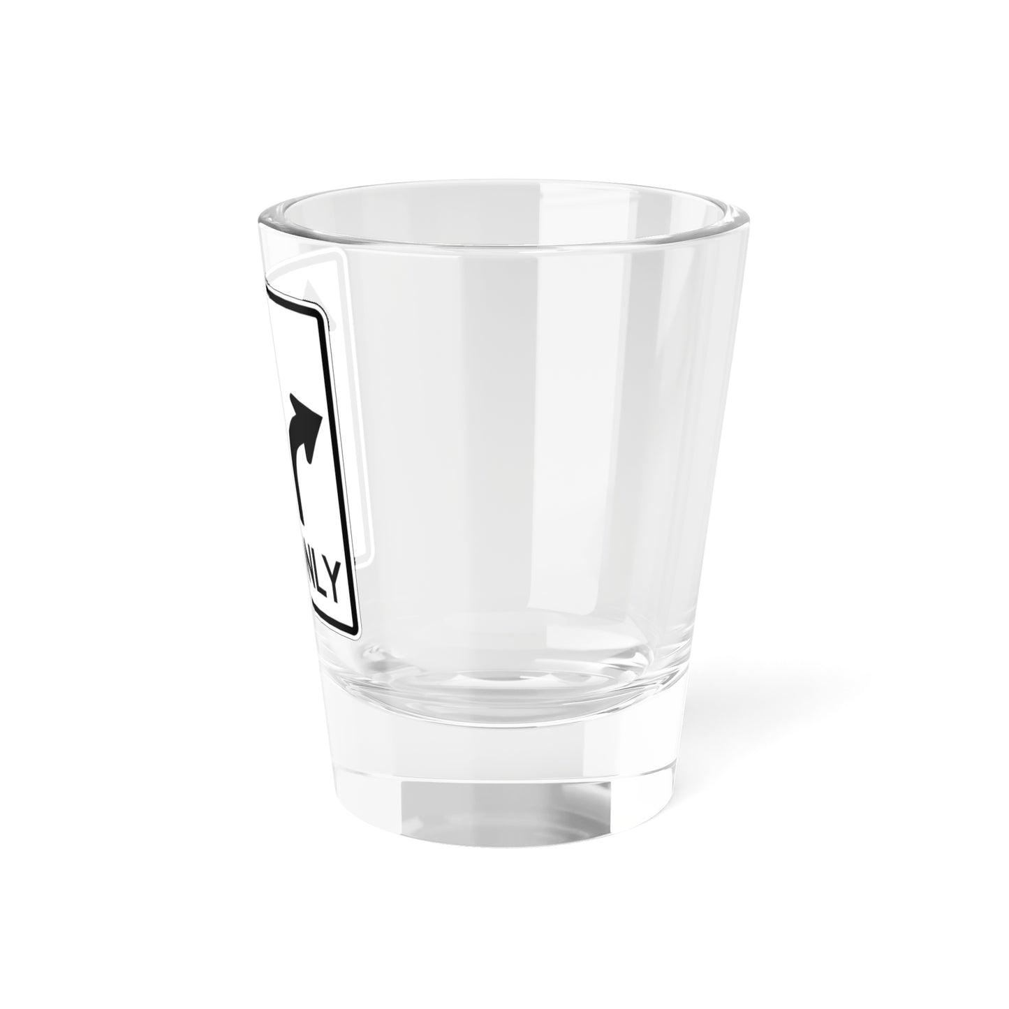 MUTCD-CA R61-3.1 (California) (Road Sign) Shot Glass 1.5oz