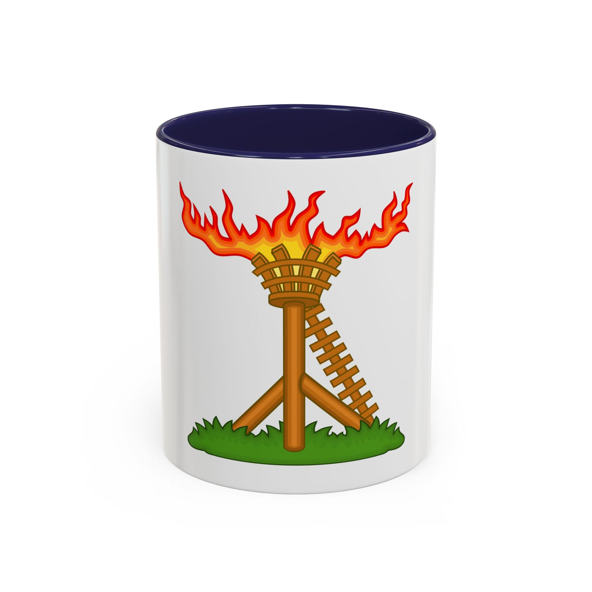 Fire Beacon Badge of Henry V - Accent Coffee Mug