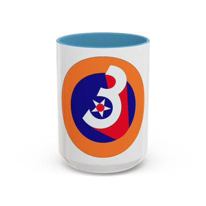 3 Air Force (U.S. Army) Accent Coffee Mug