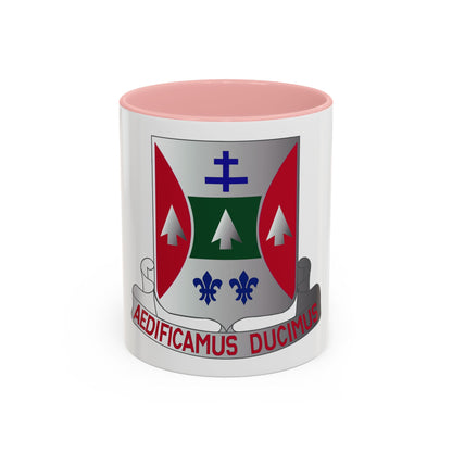 132 Engineer Battalion (U.S. Army) Accent Coffee Mug