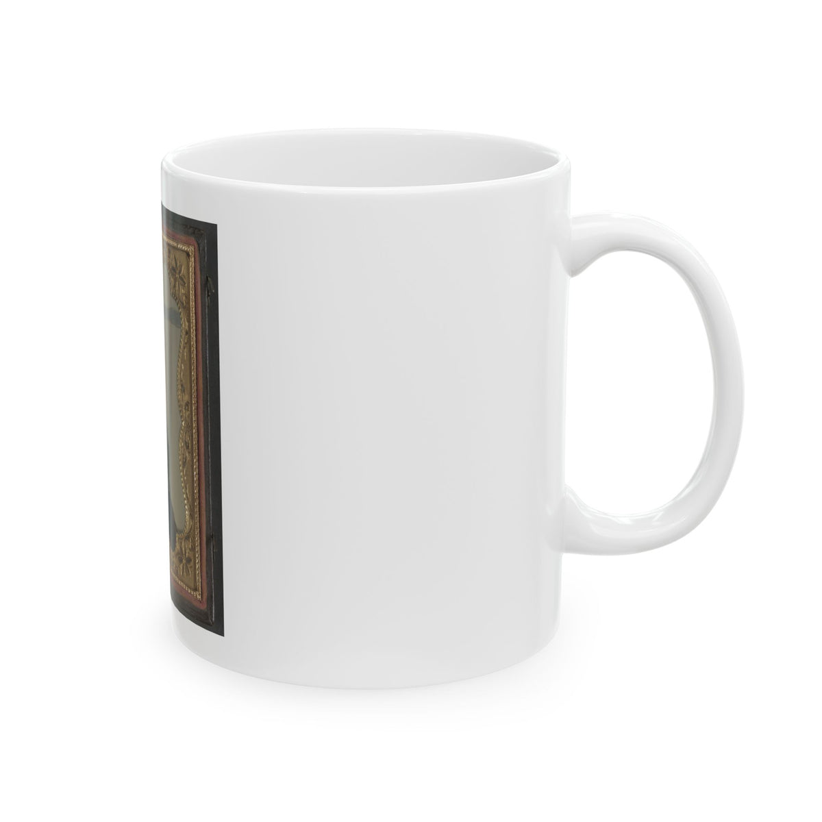 Unidentified Soldier In Union Hospital Steward Uniform (U.S. Civil War) White Coffee Mug