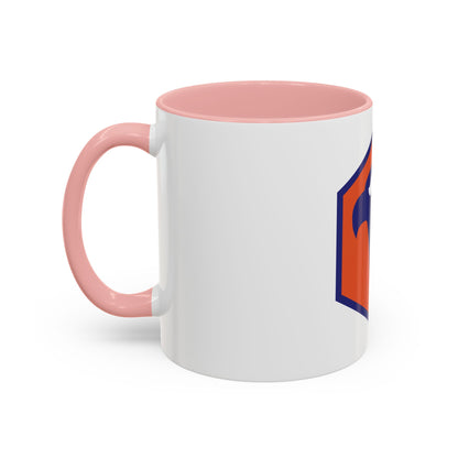 6 Signal Command (U.S. Army) Accent Coffee Mug