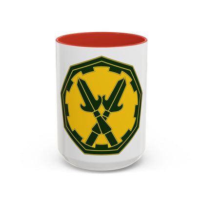 290 Military Police Brigade 3 (U.S. Army) Accent Coffee Mug