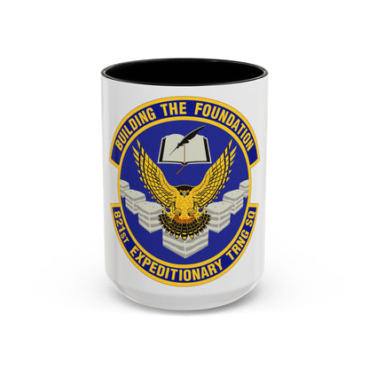 821st Expeditionary Training Squadron (U.S. Air Force) Accent Coffee Mug