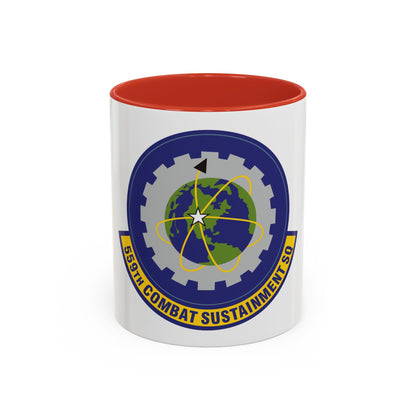 559th Combat Sustainment Squadron (U.S. Air Force) Accent Coffee Mug