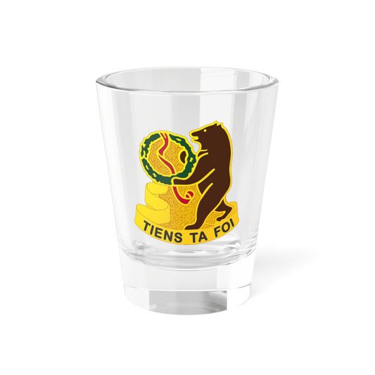 321 Cavalry Regiment (U.S. Army) Shot Glass 1.5oz