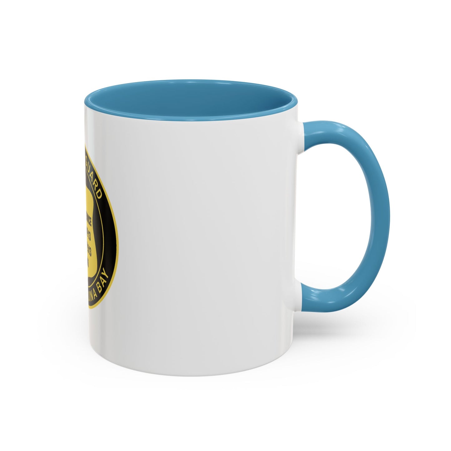 USCG Station Yaquina Bay (U.S. Coast Guard) Accent Coffee Mug