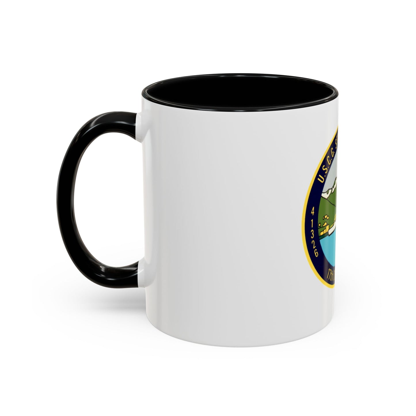 USCG Station Ketchikan 17th Dist (U.S. Coast Guard) Accent Coffee Mug