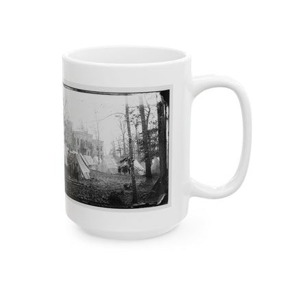 Auburn, Va., Vicinity.   Castle Murray  (Five Miles Southeast Of Warrenton), Headquarters Of Gen. Alfred Pleasonton (U.S. Civil War) White Coffee Mug