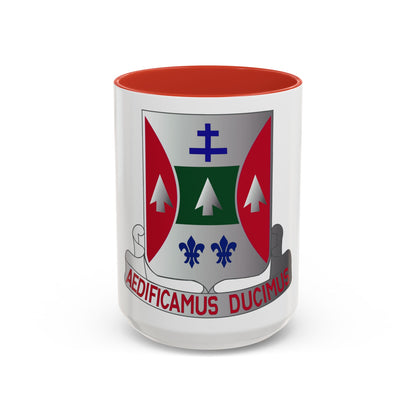 132 Engineer Battalion (U.S. Army) Accent Coffee Mug