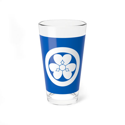 Flag of the Todo Lords of Tsu in Ise Province B (Japan) Pint Glass 16oz