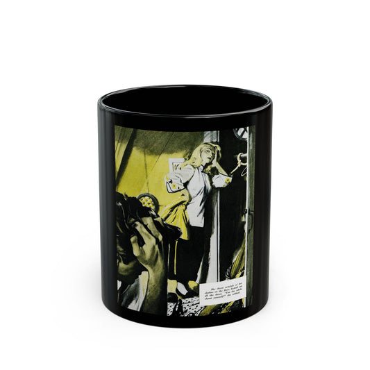 Furnished Room, Redbook, December 1946 - Black Coffee Mug-11oz-Go Mug Yourself