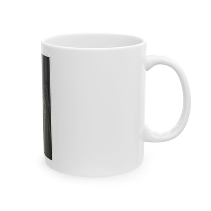 Portrait Of Capt. John Rodgers, Officer Of The Federal Navy (Commodore From June 17, 1863) (U.S. Civil War) White Coffee Mug