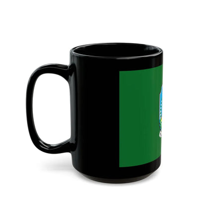 Flag of East Java Indonesia - Black Coffee Mug-Go Mug Yourself