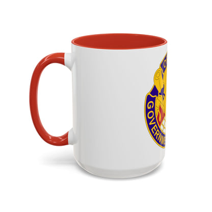 353 Civil Affairs Command 2 (U.S. Army) Accent Coffee Mug