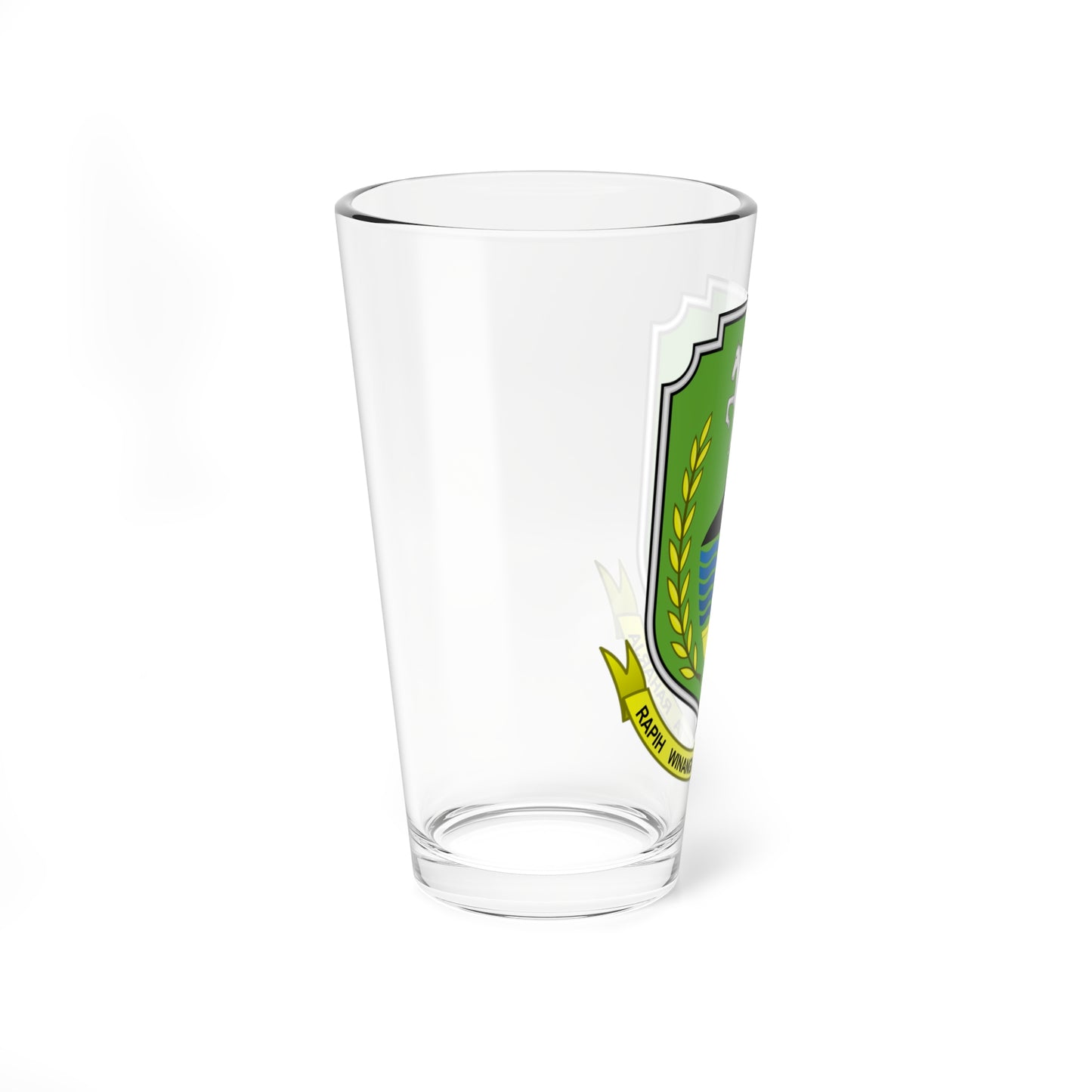 Seal of Kuningan Regency (Indonesia) (Coat of Arms) Pint Glass 16oz