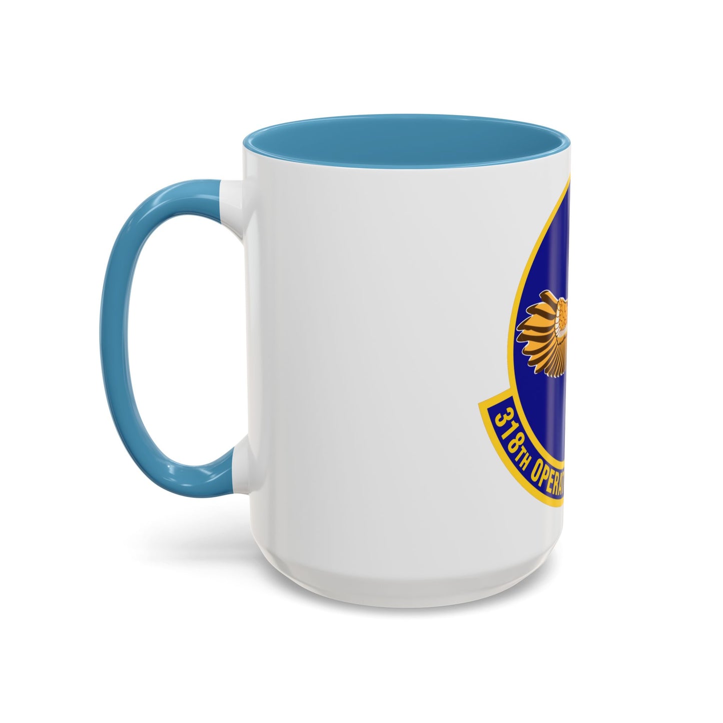318th Operations Support Squadron (U.S. Air Force) Accent Coffee Mug