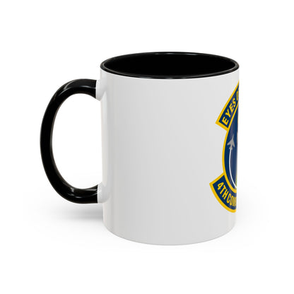 4 Combat Camera Squadron (U.S. Air Force) Accent Coffee Mug