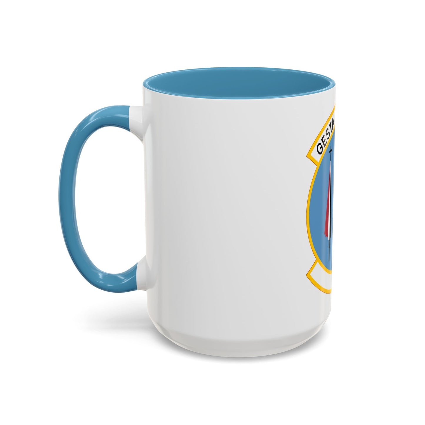 537 Airlift Squadron PACAF (U.S. Air Force) Accent Coffee Mug