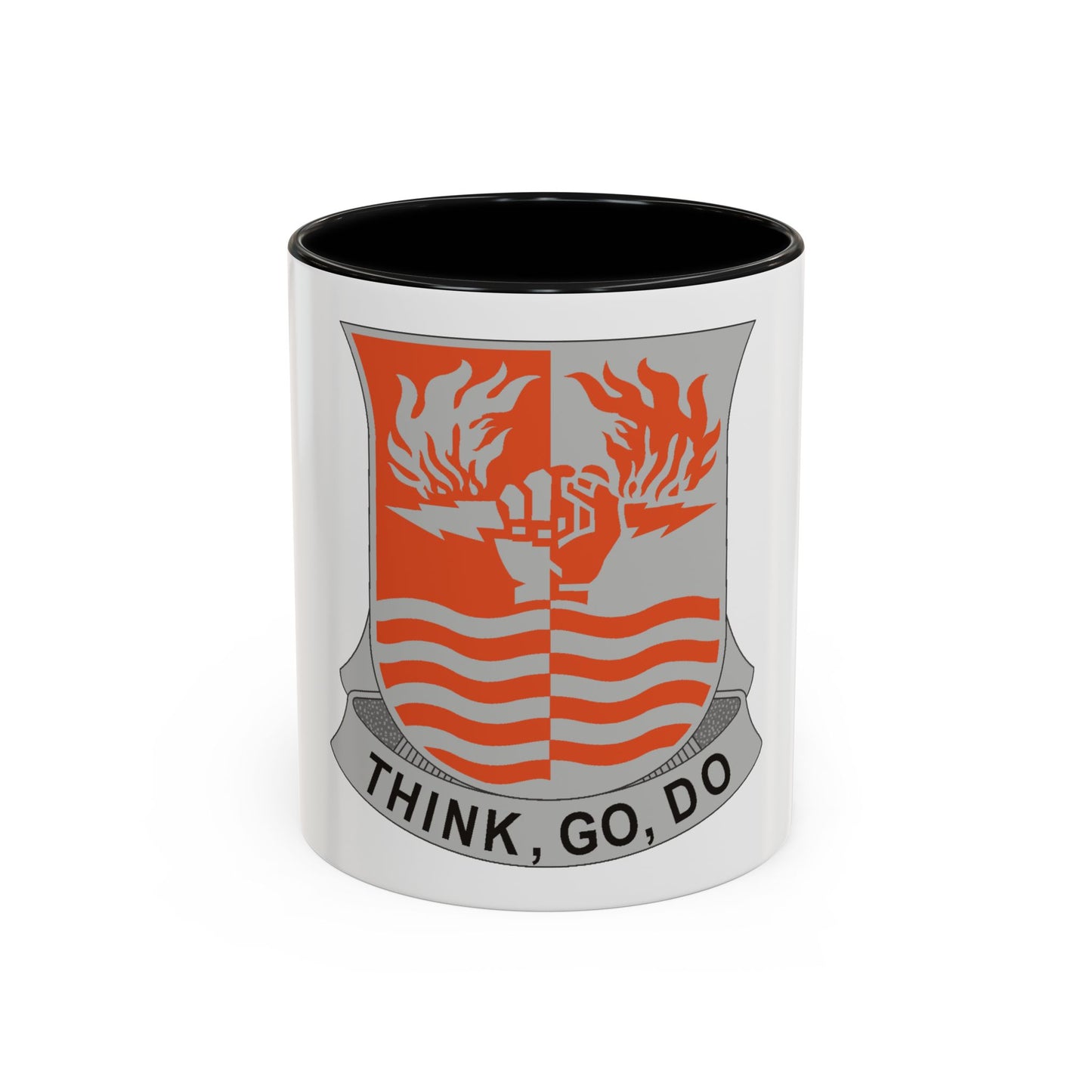 504 Signal Battalion (U.S. Army) Accent Coffee Mug