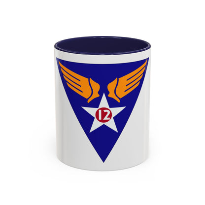 12 Air Force (U.S. Army) Accent Coffee Mug