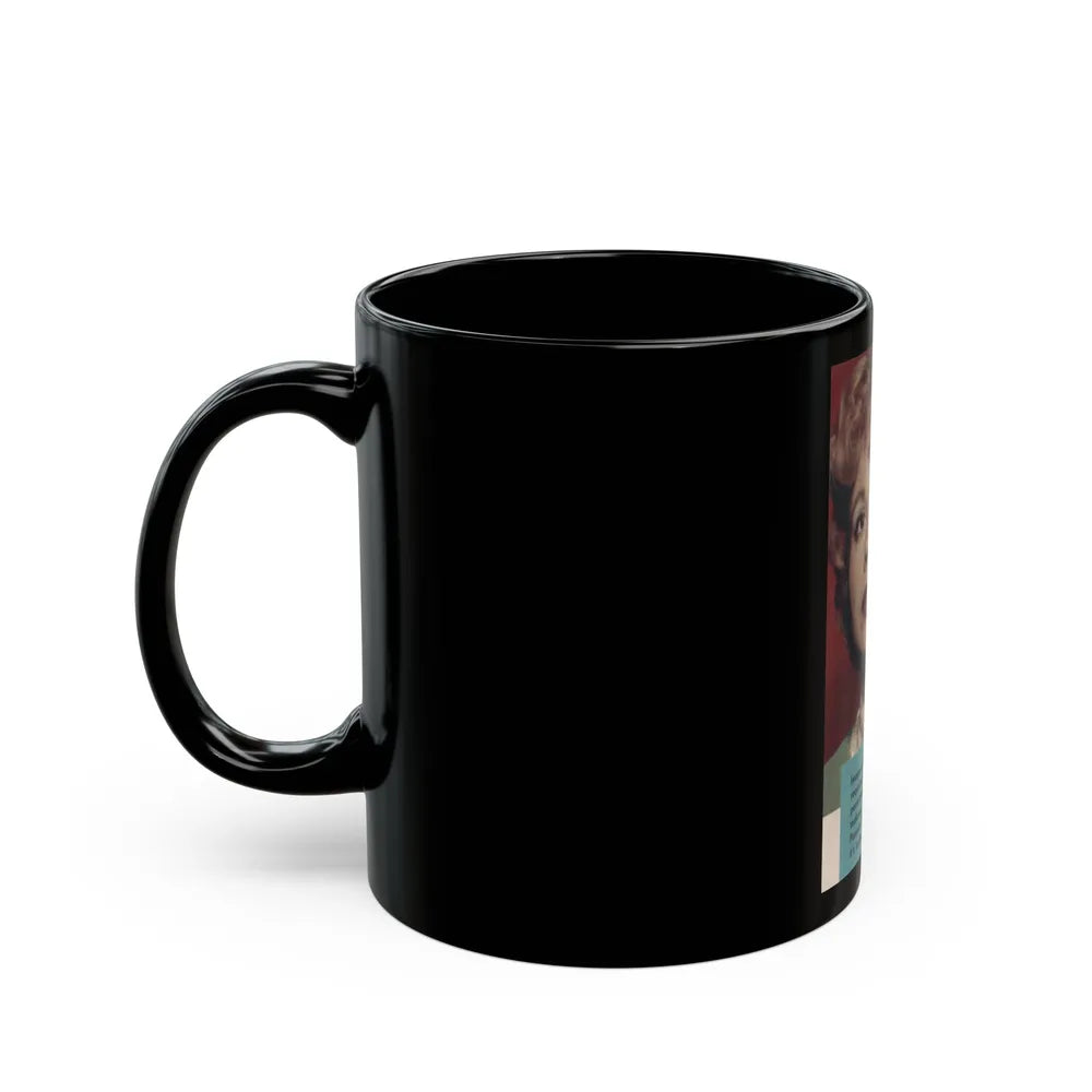 Pamela Duncan #36 - 2.5x4 Clipping (Vintage Female Icon) Black Coffee Mug-Go Mug Yourself