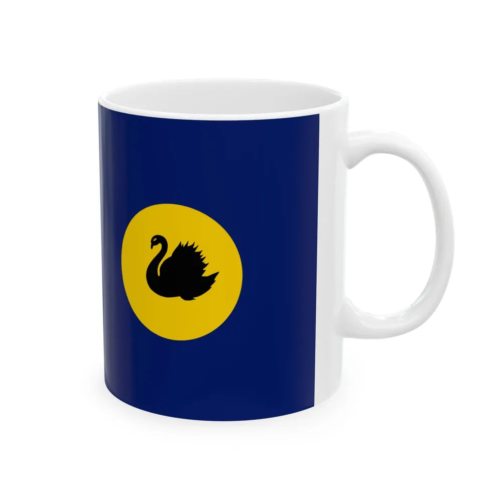 Flag of Western Australia - White Coffee Mug-Go Mug Yourself