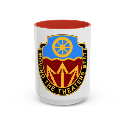 272 Transportation Battalion (U.S. Army) Accent Coffee Mug