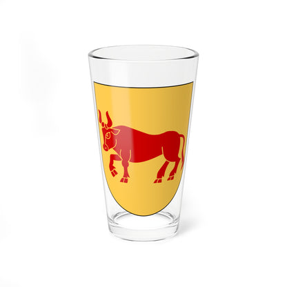 Oxie vapen (Sweden) (Coat of Arms) Pint Glass 16oz