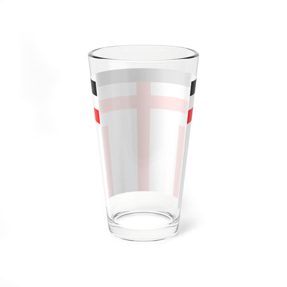 Flag of police of Japanese Taiwan 1897-1901 (Japan) Pint Glass 16oz