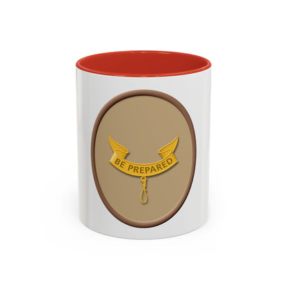 Second Class (Boy Scout Merit Badge) Accent Coffee Mug