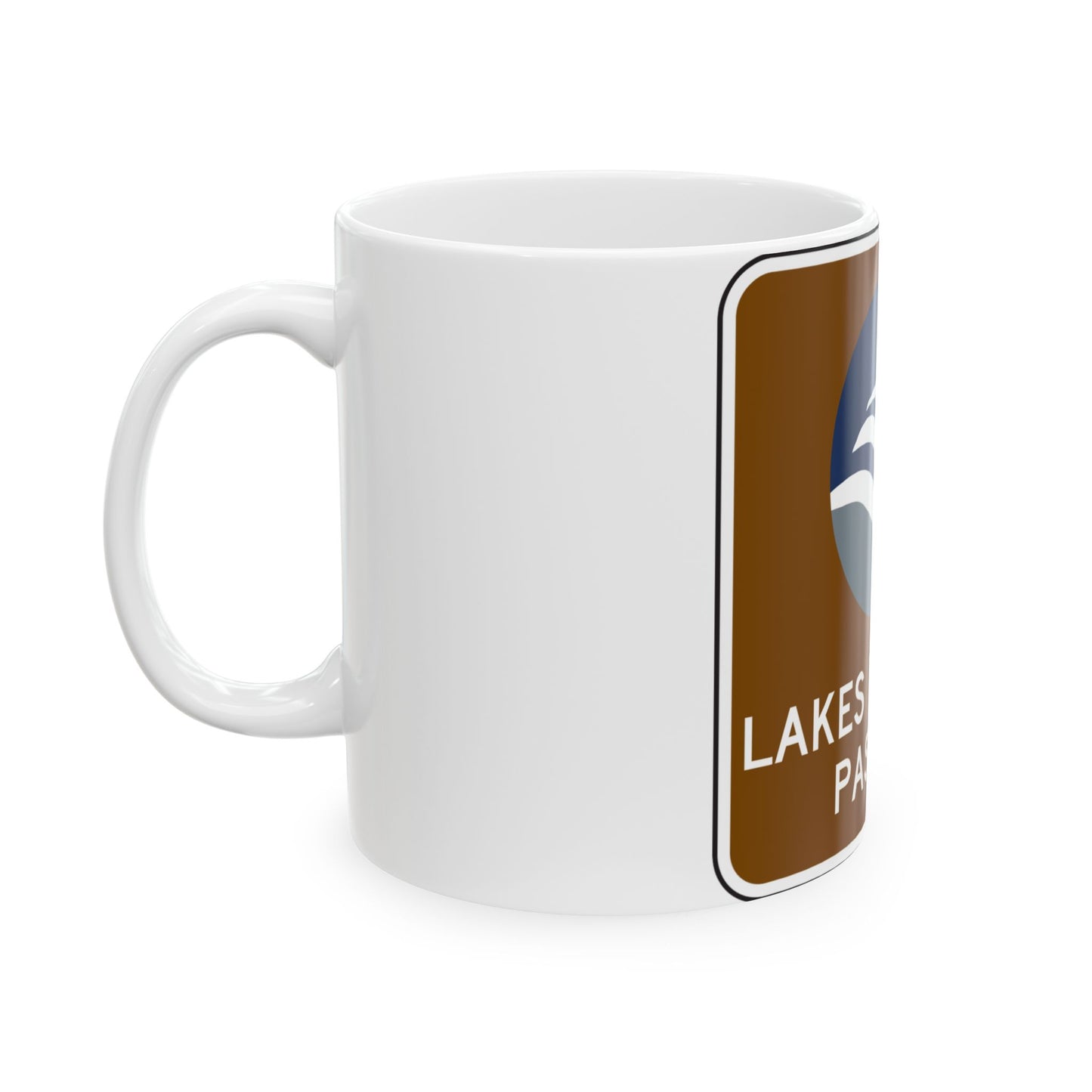 NYSDOT NYM18-3 (New York) (Road Sign) White Coffee Mug