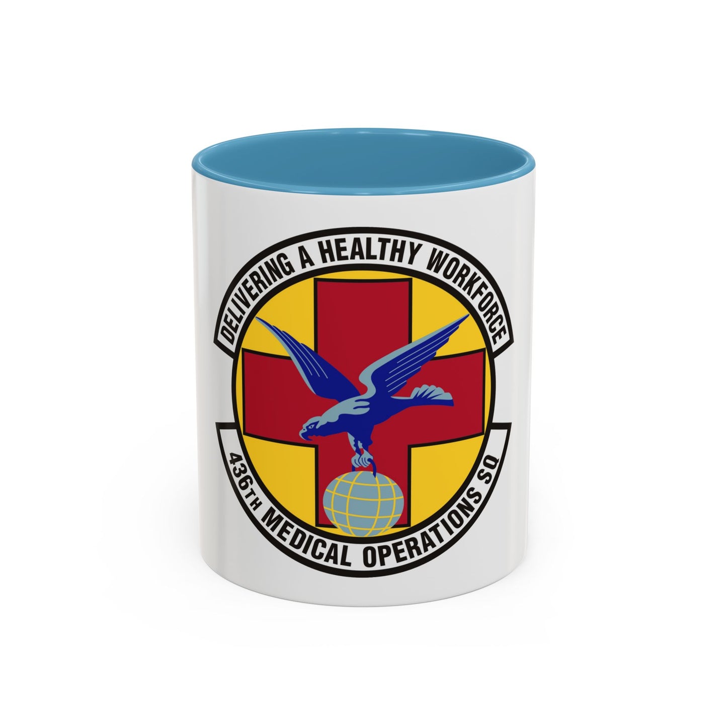 436th Medical Operations Squadron (U.S. Air Force) Accent Coffee Mug