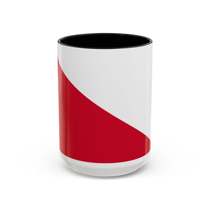 Flag of the City of Utrecht the capital of the province of Utrecht Netherlands - Accent Coffee Mug