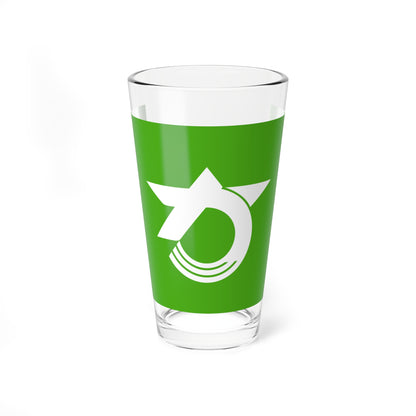 Flag of Kami Miyagi (Japan) Pint Glass 16oz