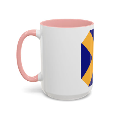 14 Infantry Division (U.S. Army) Accent Coffee Mug