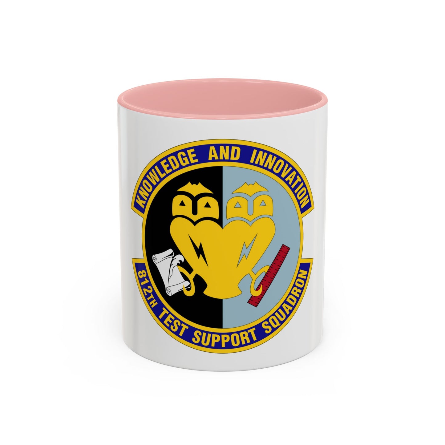 812 Test and Support Squadron AFMC (U.S. Air Force) Accent Coffee Mug
