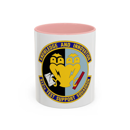 812 Test and Support Squadron AFMC (U.S. Air Force) Accent Coffee Mug