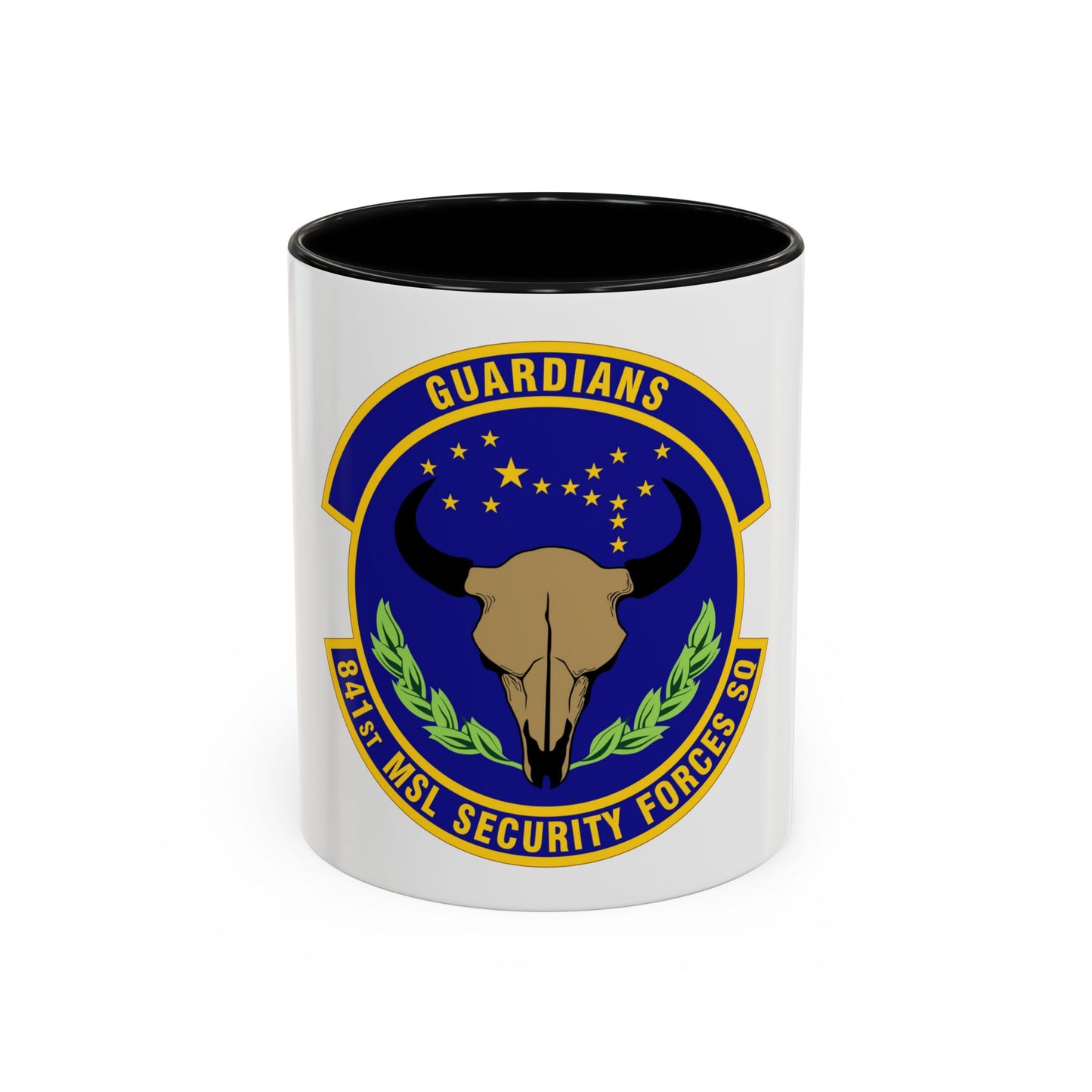 841 Missile Security Forces Squadron AFGSC (U.S. Air Force) Accent Coffee Mug