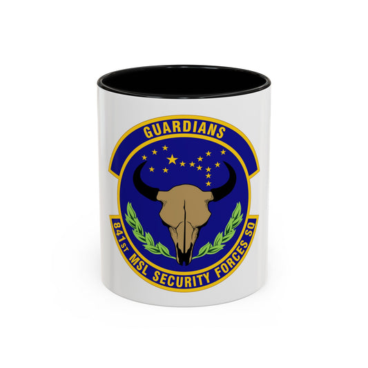 841 Missile Security Forces Squadron AFGSC (U.S. Air Force) Accent Coffee Mug