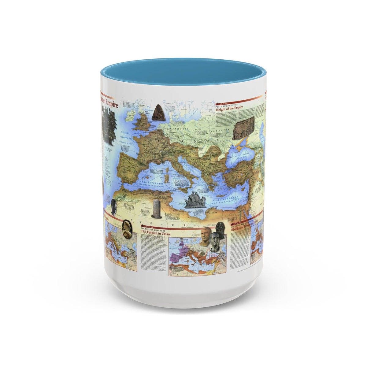 Roman Empire (1997) (Map) Accent Coffee Mug